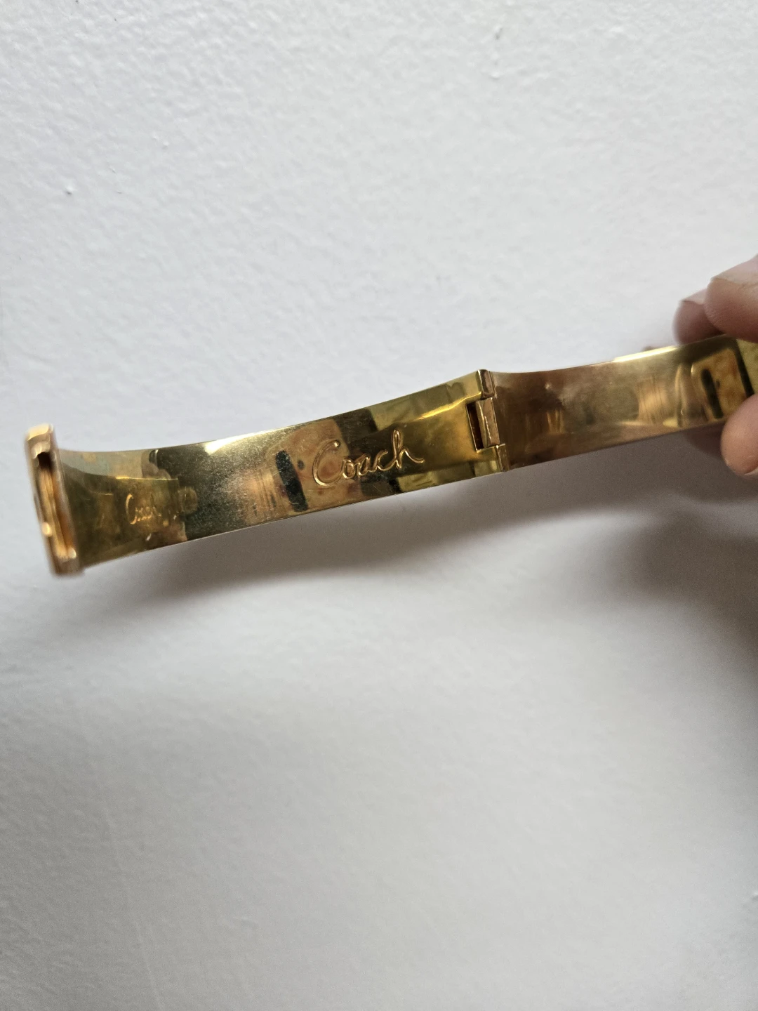 Coach Purple Striped Bracelet - photo 3