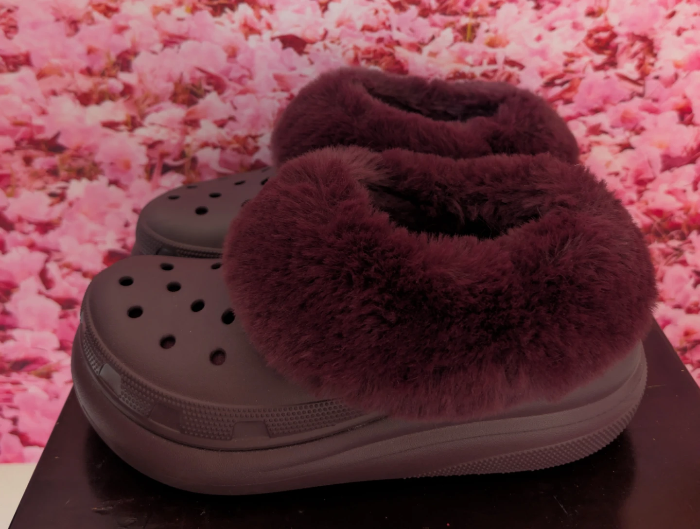 Crocs Platform Faux Fur Lined Clogs