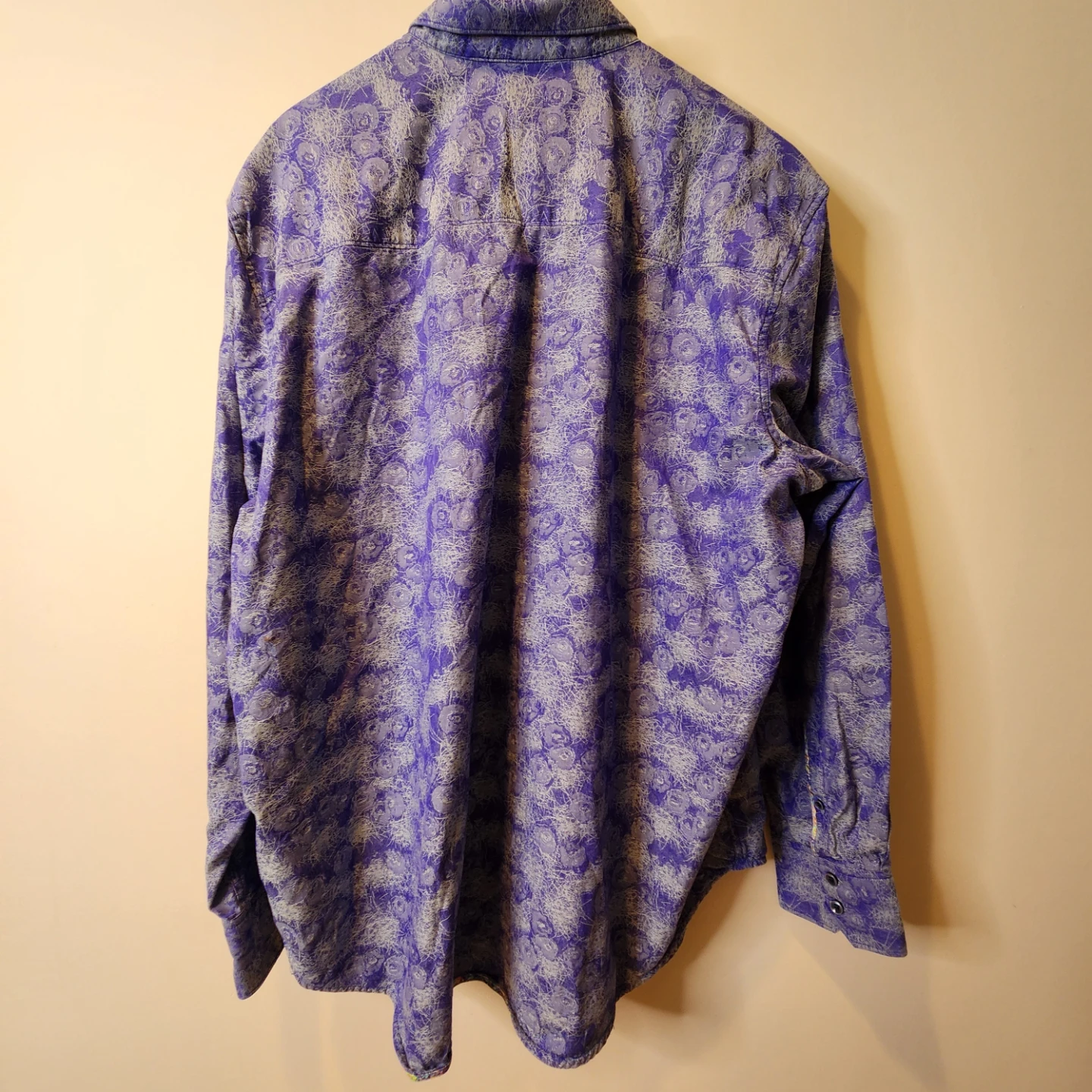 Robert Graham Purple Floral Long Sleeve Shirt - photo 3