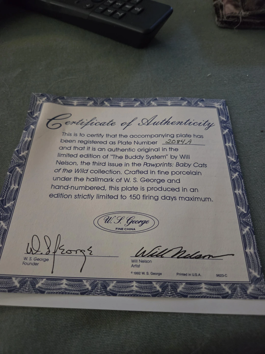 Bradford Exchange 4 Plate Set "The Buddy System"
