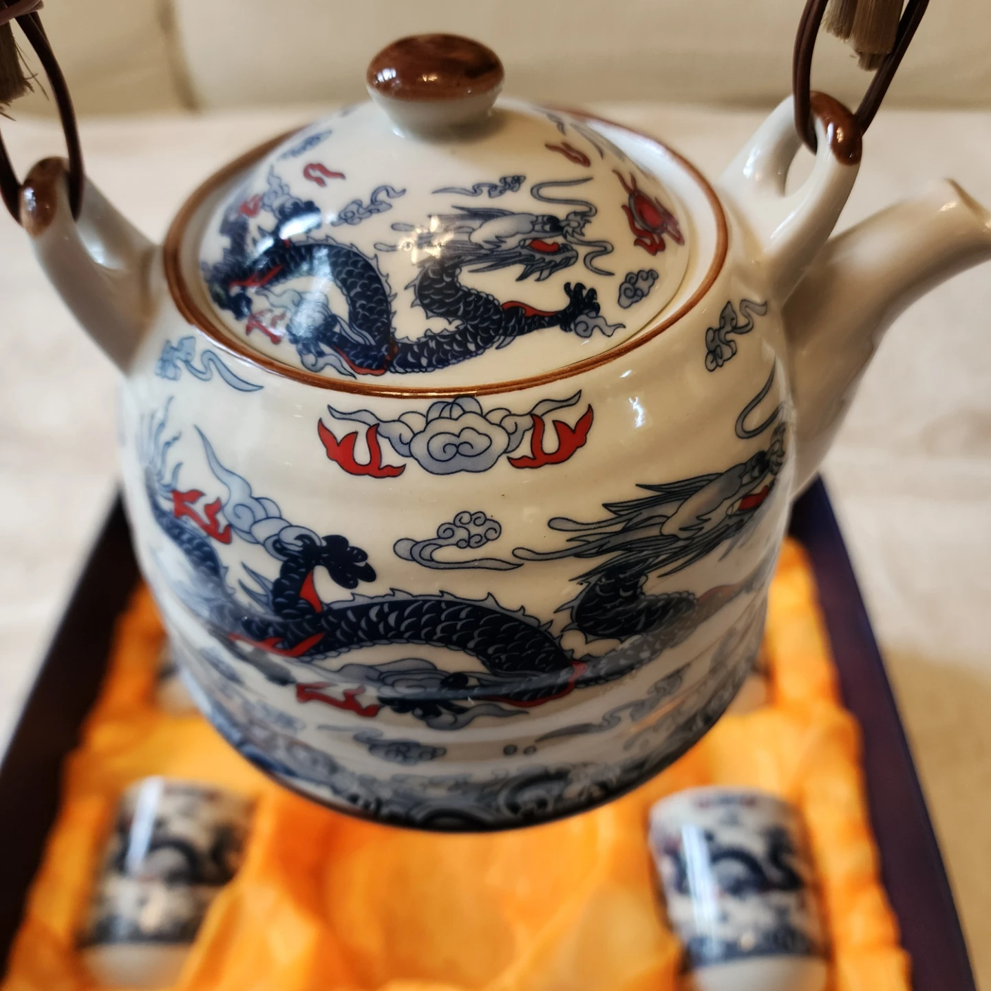 🫖Tea Set ☕ - 🇯🇵Japanese🐉Dragon design 🐲
