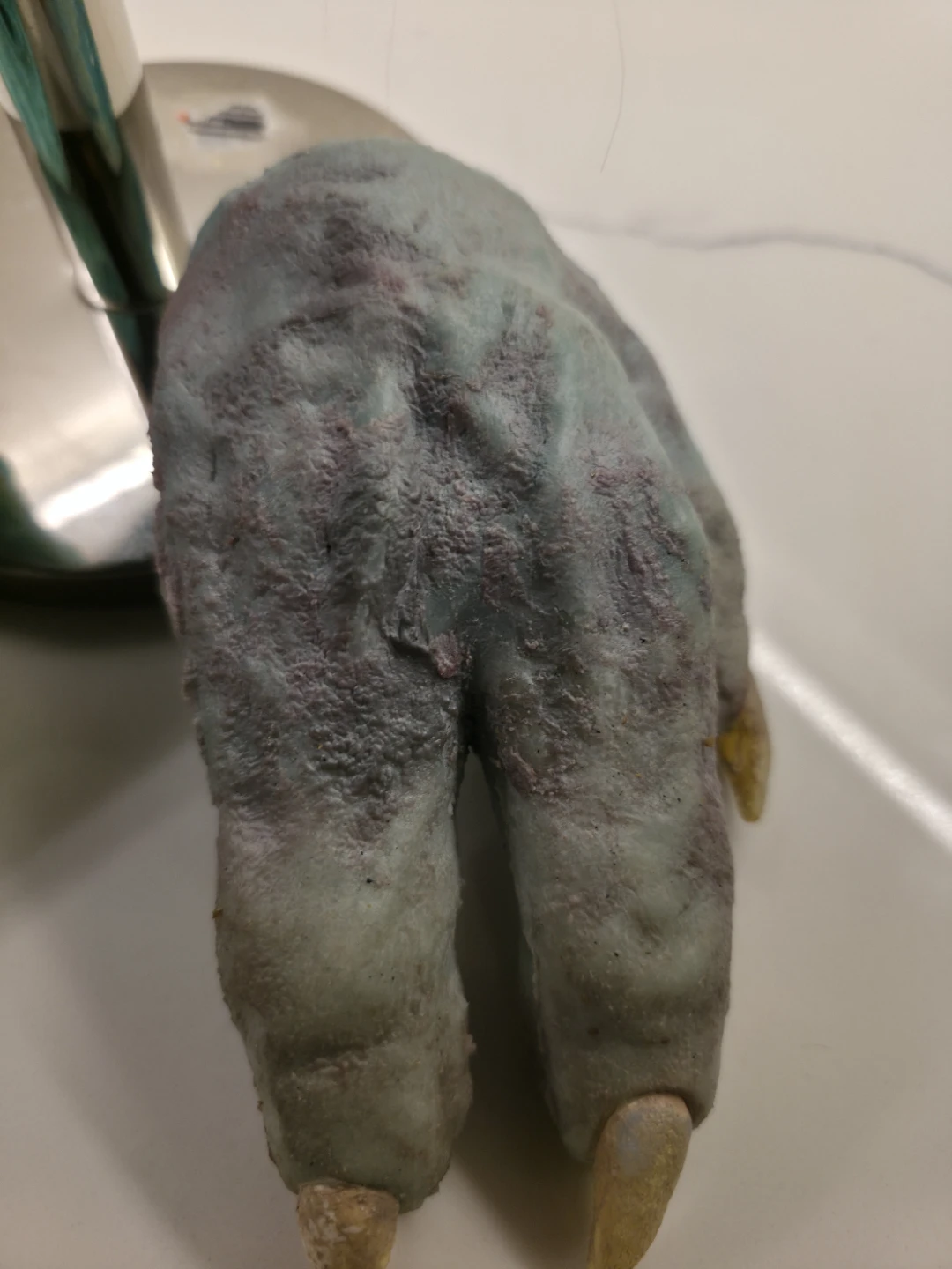 SILICONE YODA PUPPET HEAD AND HANDS STAR WARS HALLOWEEN - photo 3