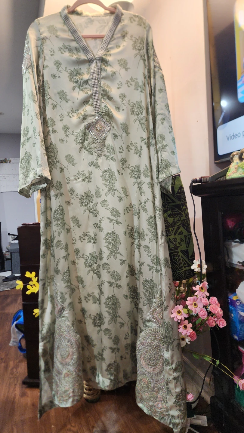 Floral embroidered long tunic - photo 5