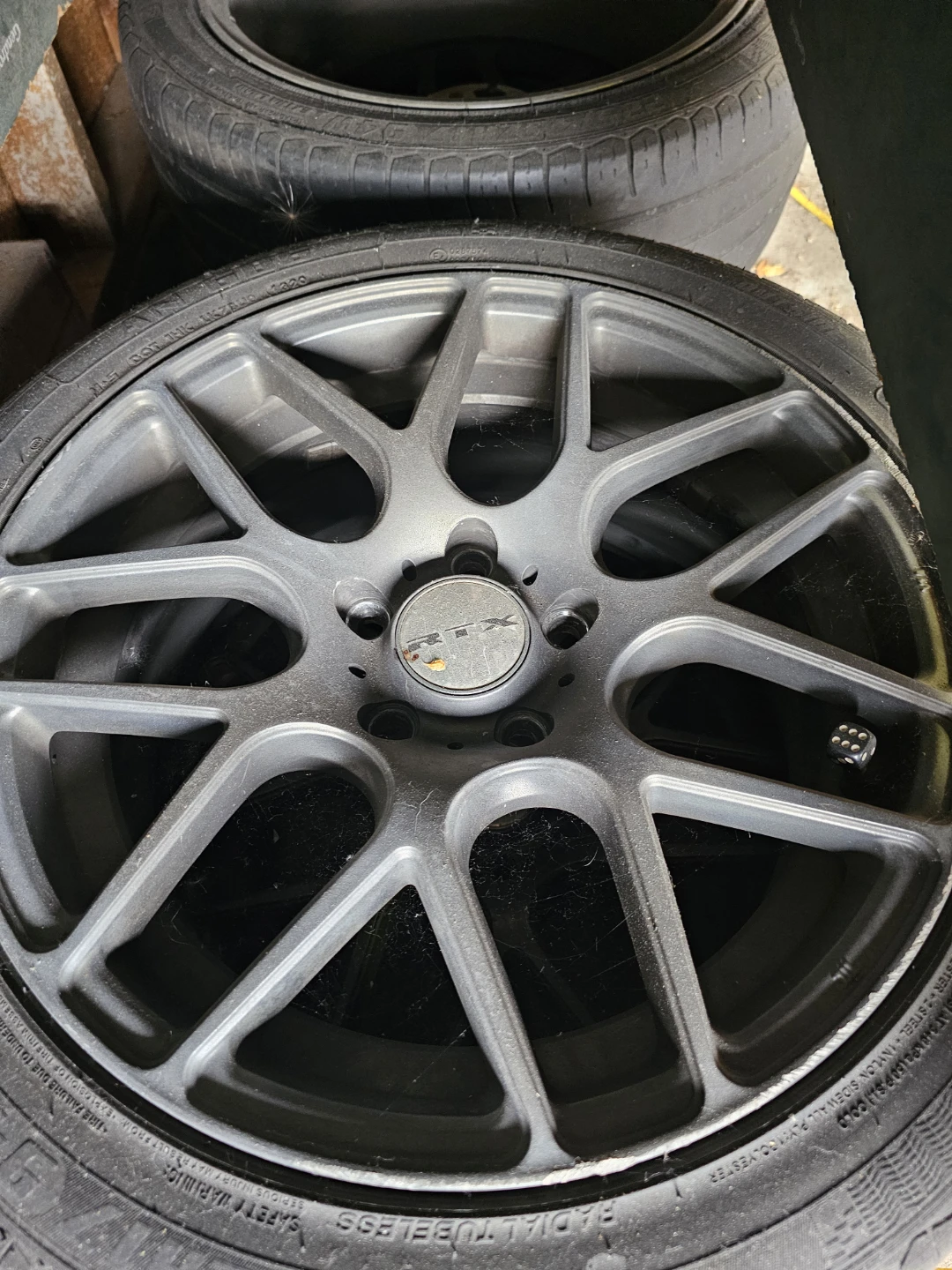 Set of 4 RTX Wheels with Tires - photo 2