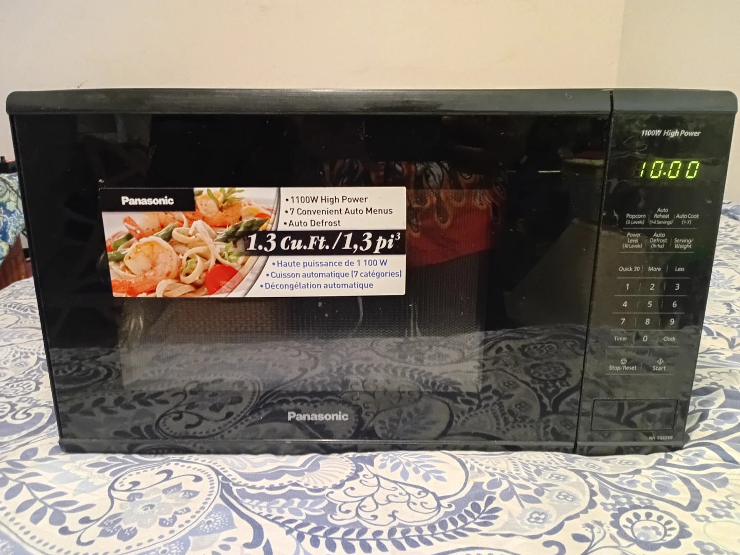 Panasonic 1.3 Cu. Ft. 1100W Microwave - photo 5