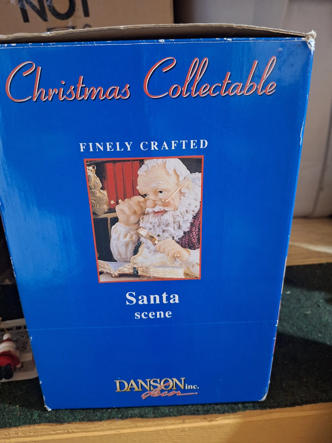 Vintage porcelain Christmas Santa Figurine by Danson Decor Inc. - photo 2