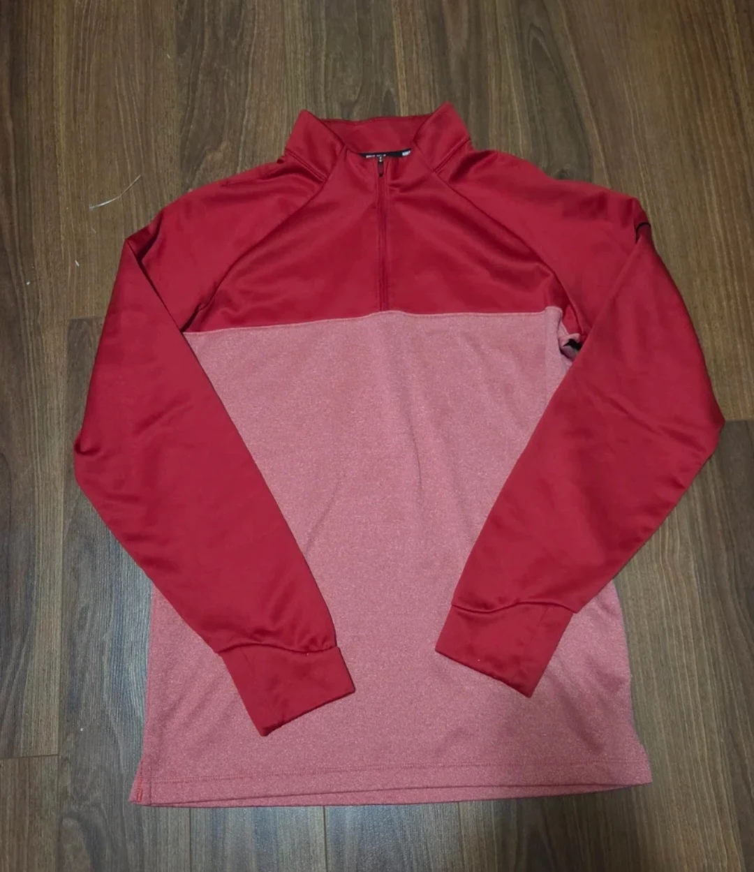Nike Golf Red Half-Zip Pullover - photo 2
