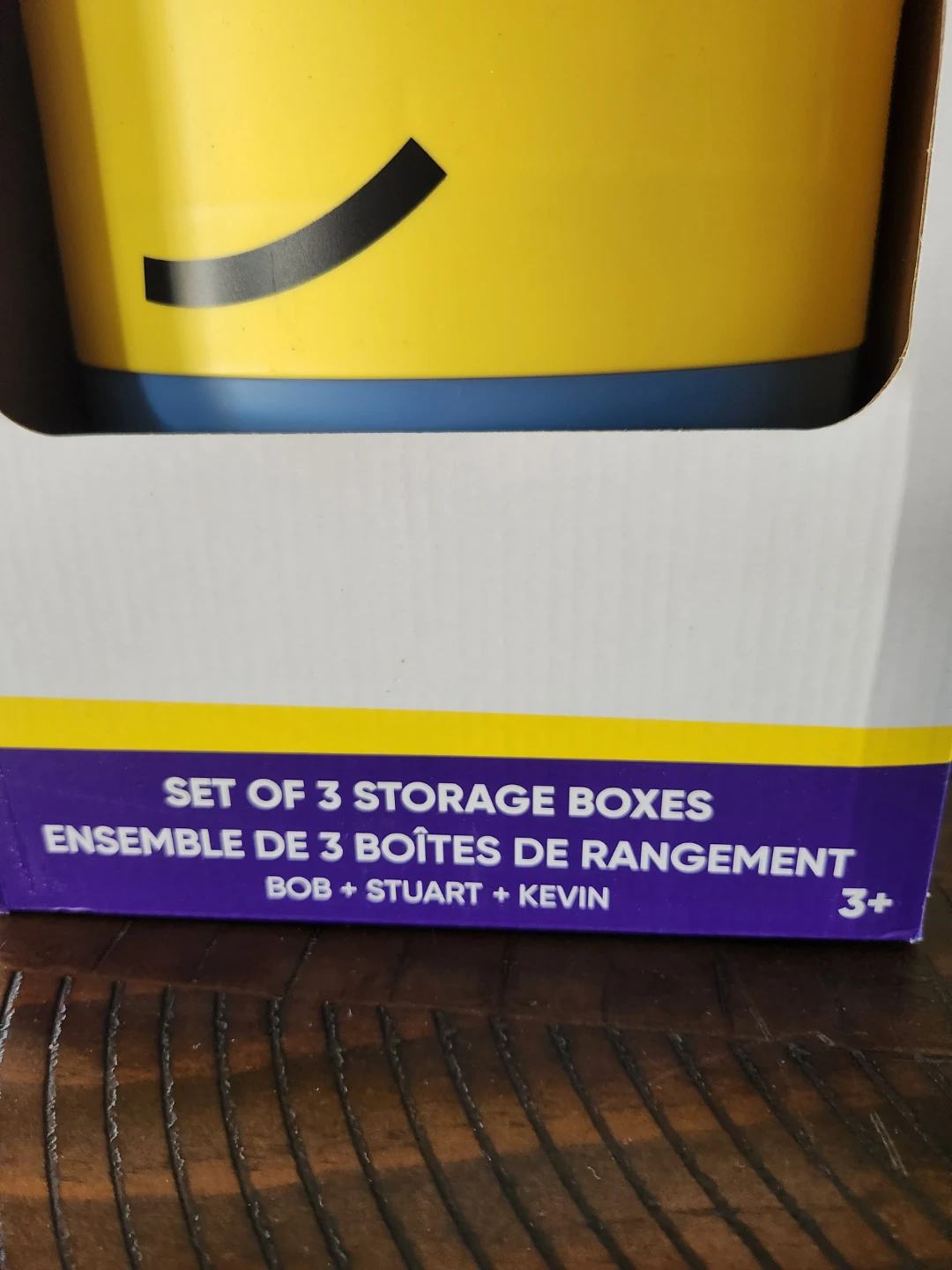Minions Set of 3 Storage Boxes - photo 2