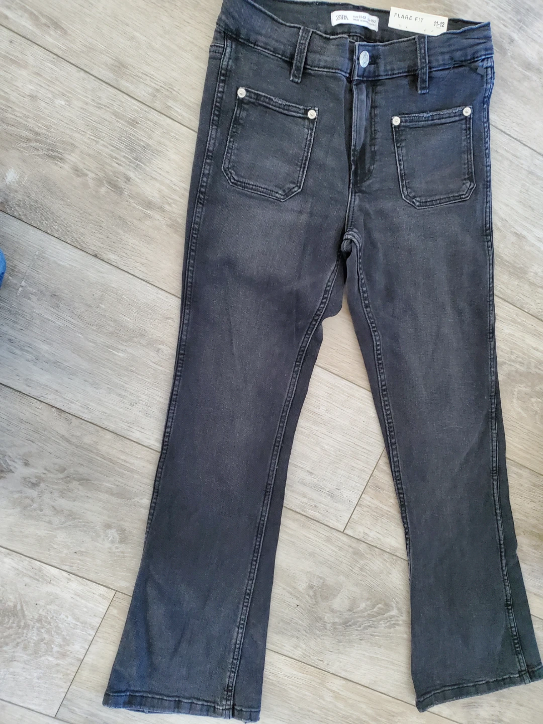Zara Girls Flare Fit Jeans Size 11-12 - photo 2