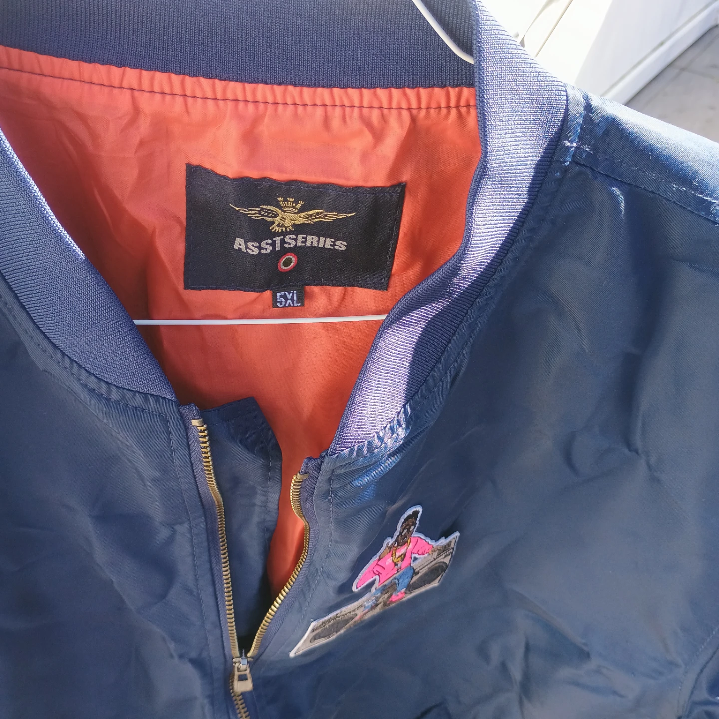 ASSTSERIES Navy Bomber Jacket Size 5XL - photo 2