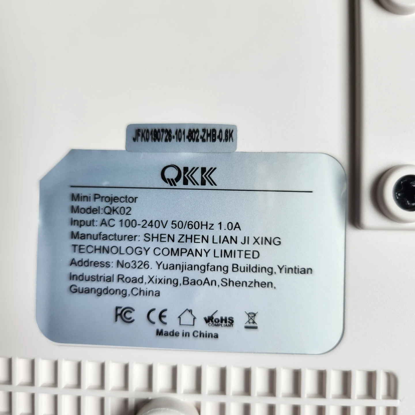 QKK Mini Projector QK02 - photo 4