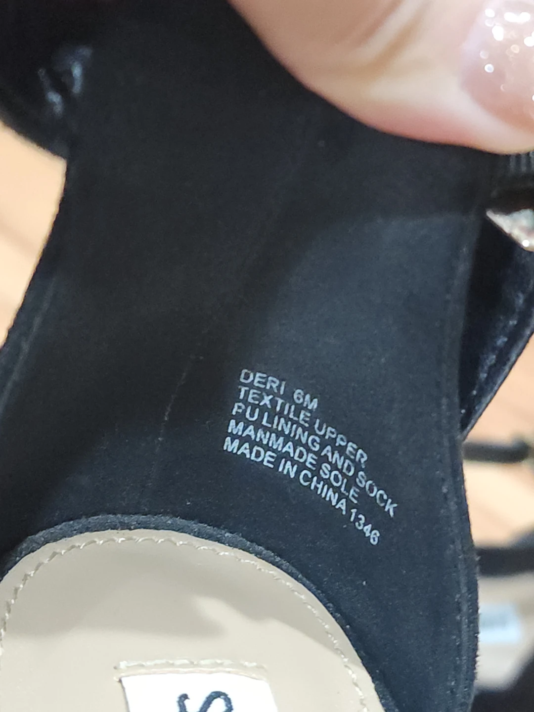 Steve Madden  Black Ankle Strap Heels Size 6M - photo 3