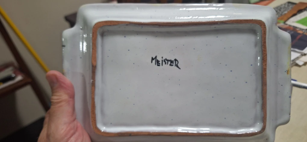 Hand-painted Ceramic Tray - photo 2