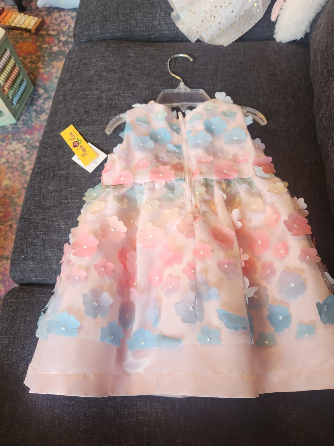 Floral baby dress - photo 2