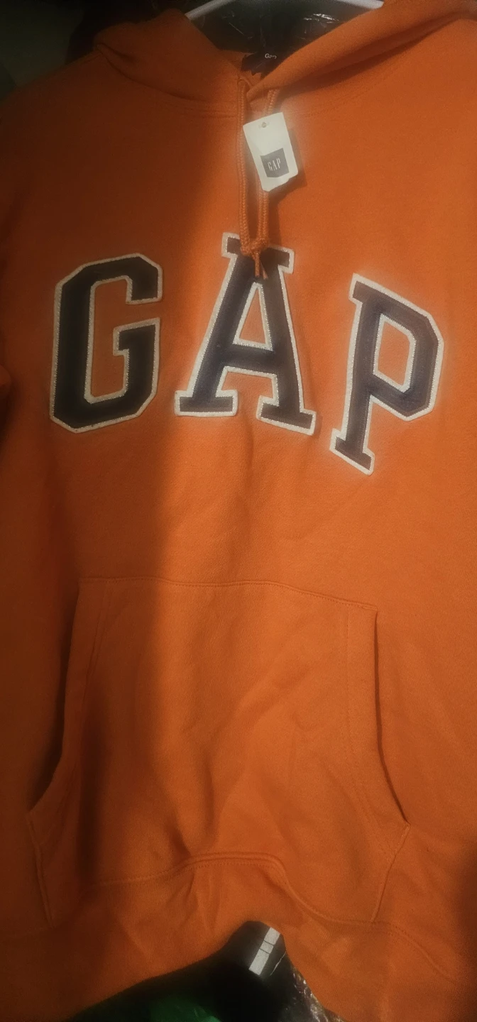New Gap Orange Logo Hoodie - photo 2