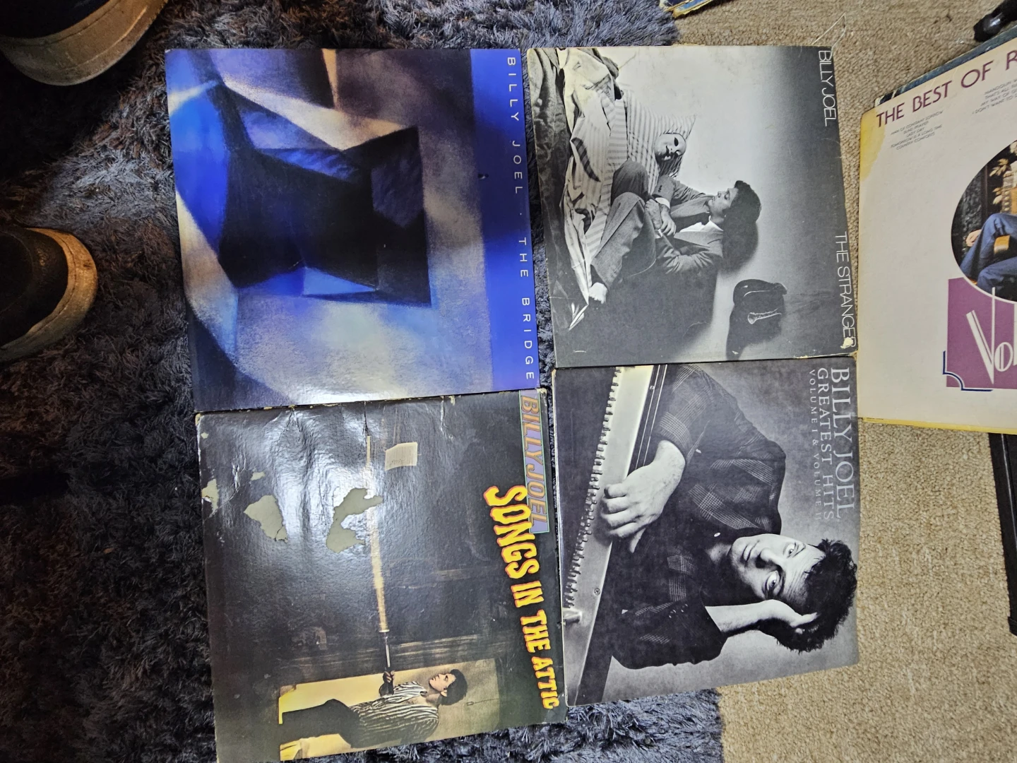Billy Joel Vinyl Record Collection