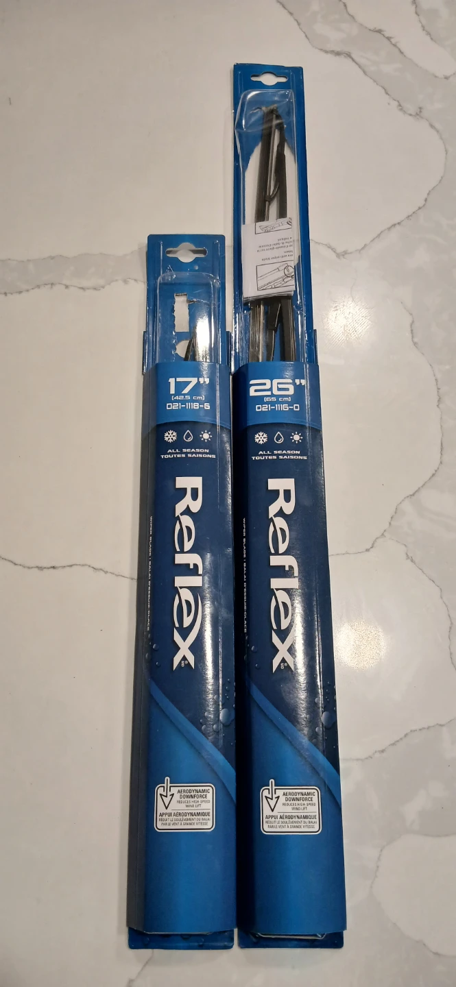 Reflex Wiper Blade Set (17" + 26") - Open Box/Never Used