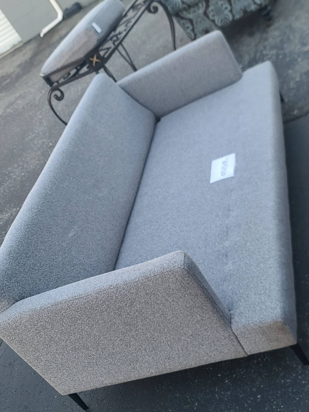 Stylus Made-to-Order Modern Light Grey Sofa - photo 2