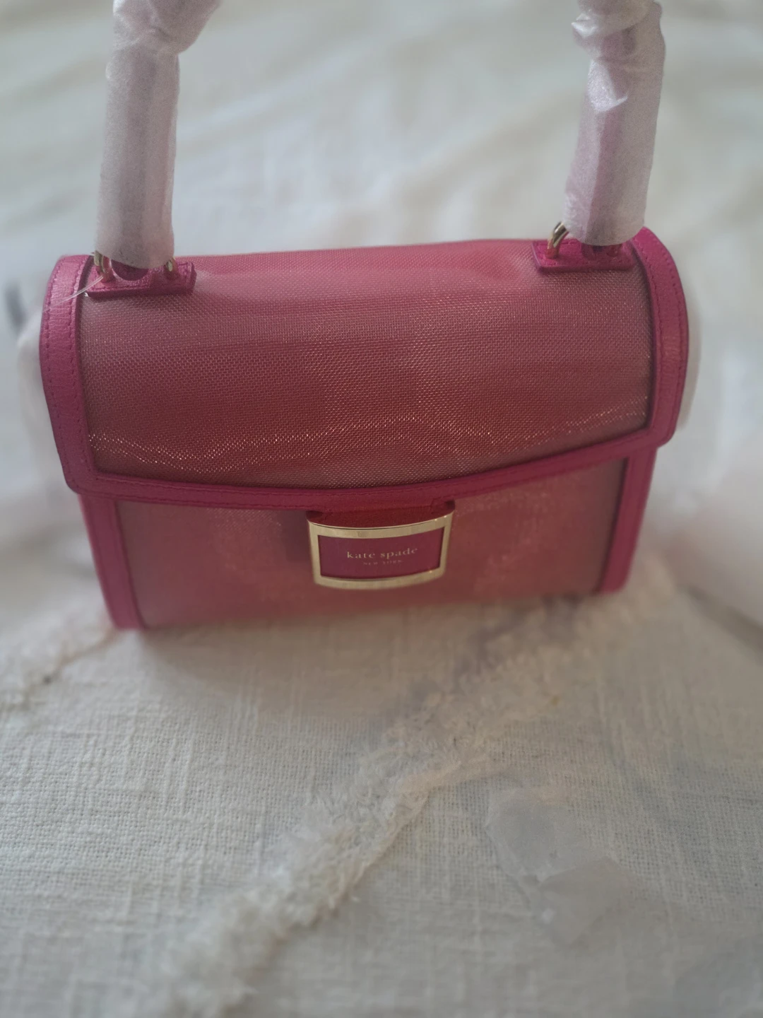 Kate Spade Katy Mesh Small Top-Handle Bag - photo 5