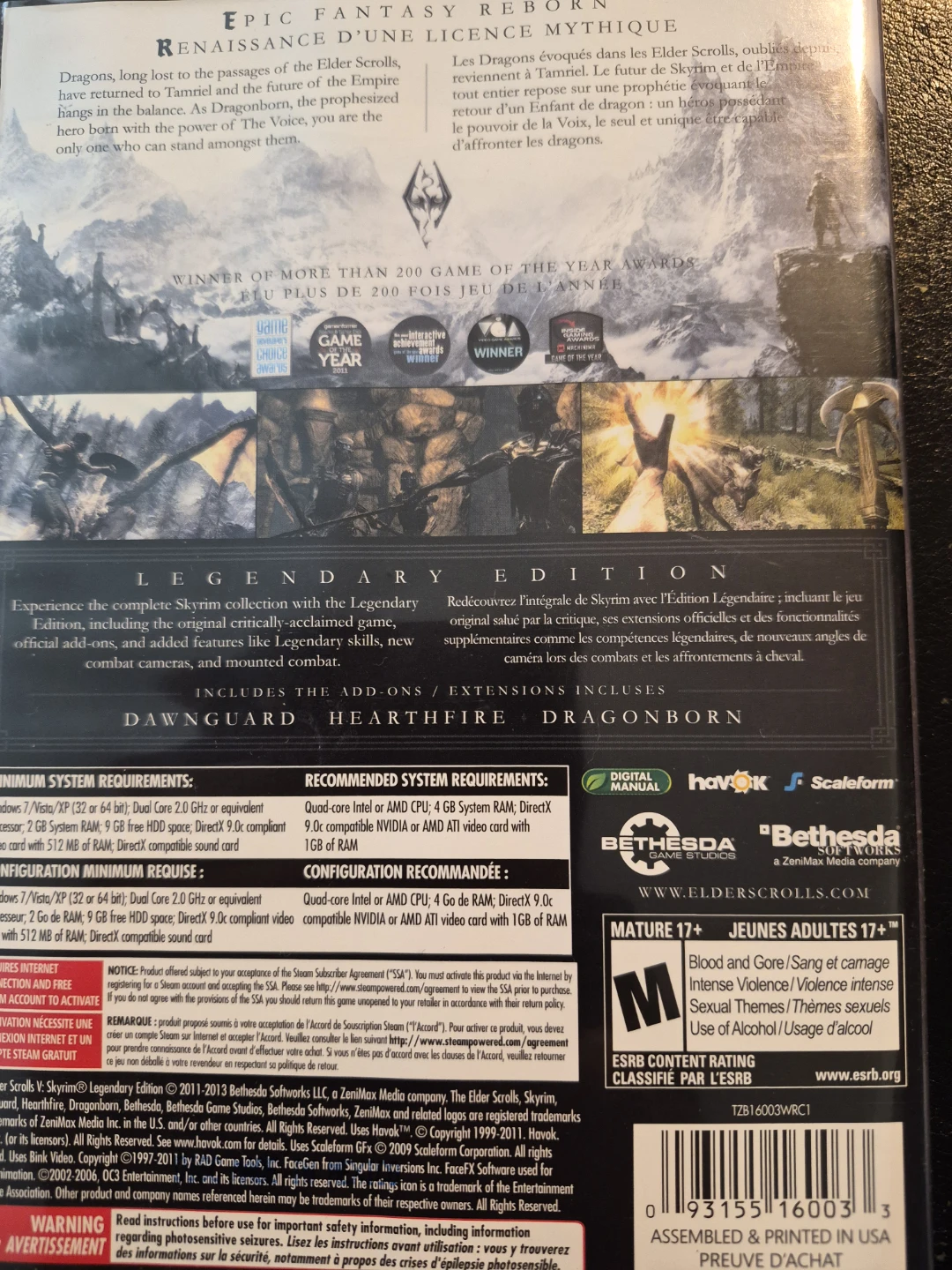 The Elder Scrolls V: Skyrim Legendary Edition (PC) - photo 2