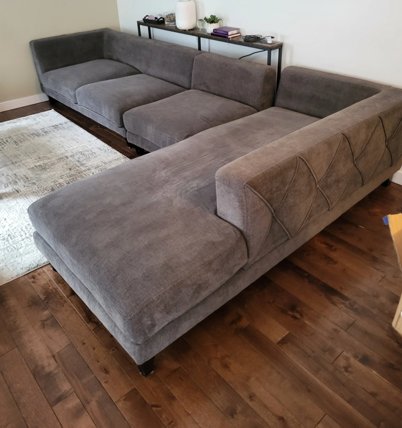 Grey sectional - photo 4