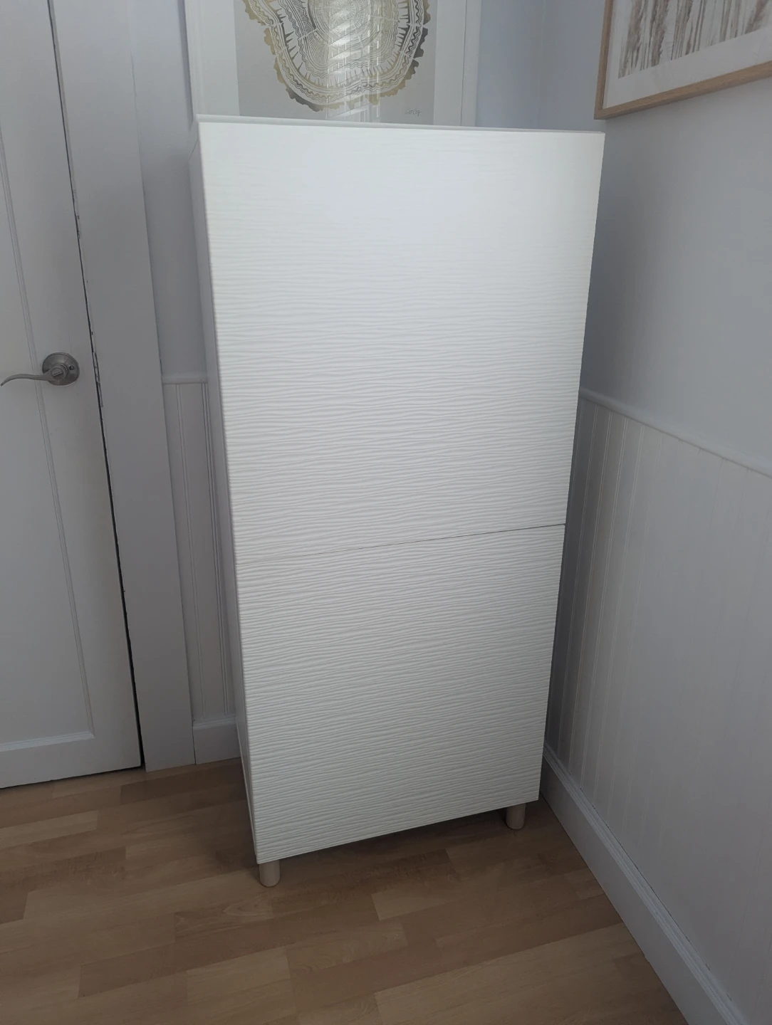 1 IKEA White Storage Cabinet - photo 2