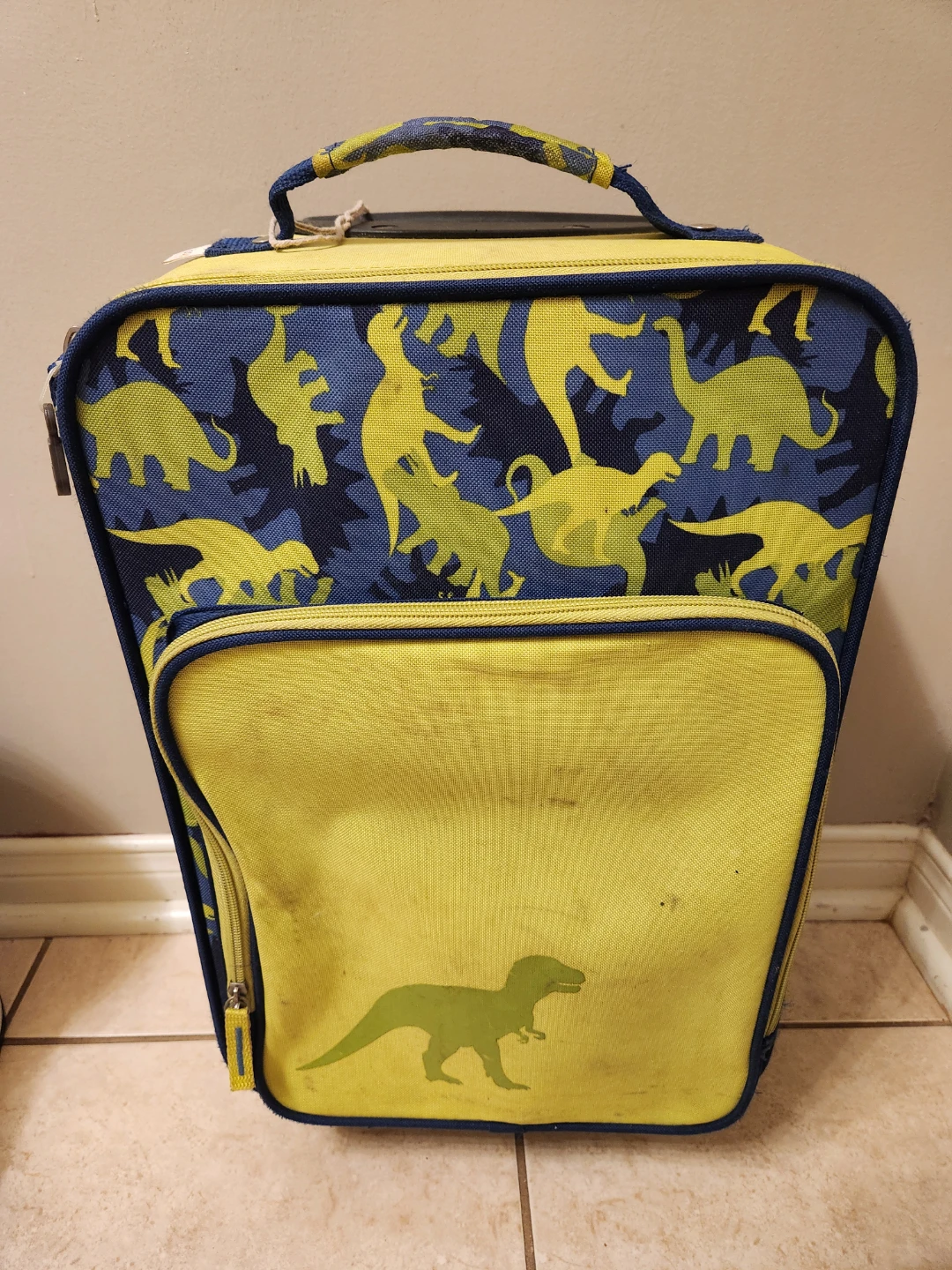 FREE - Kids Dinosaur Rolling Suitcase