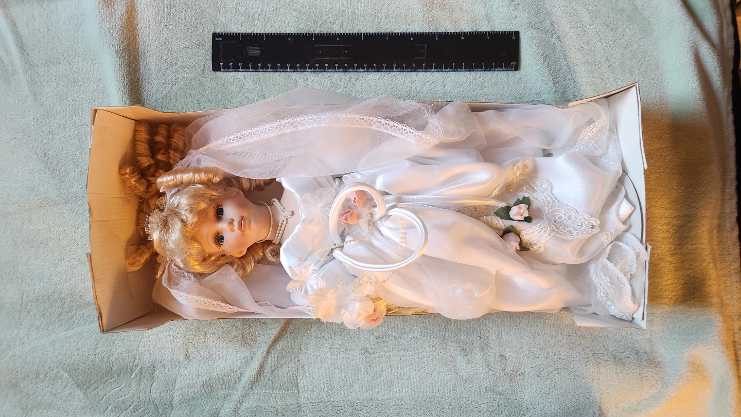 Porcelain Bride Doll