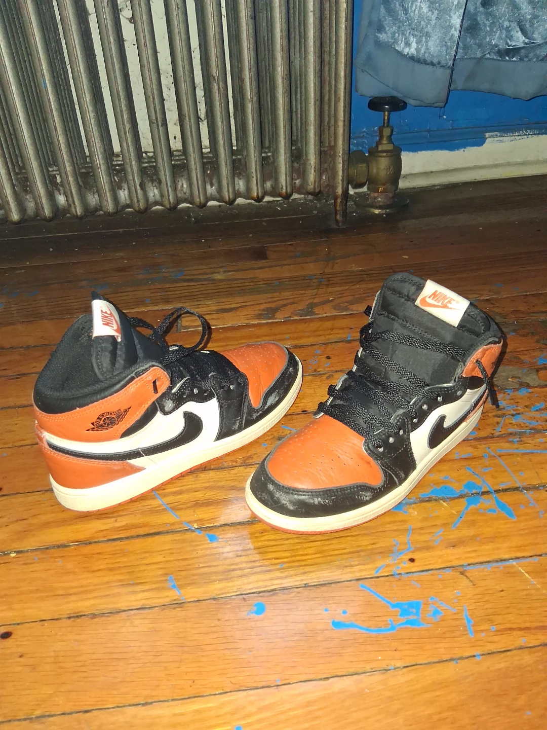 Nike Air Jordan 1 Mid Shattered Backboard Size 3Y - photo 3