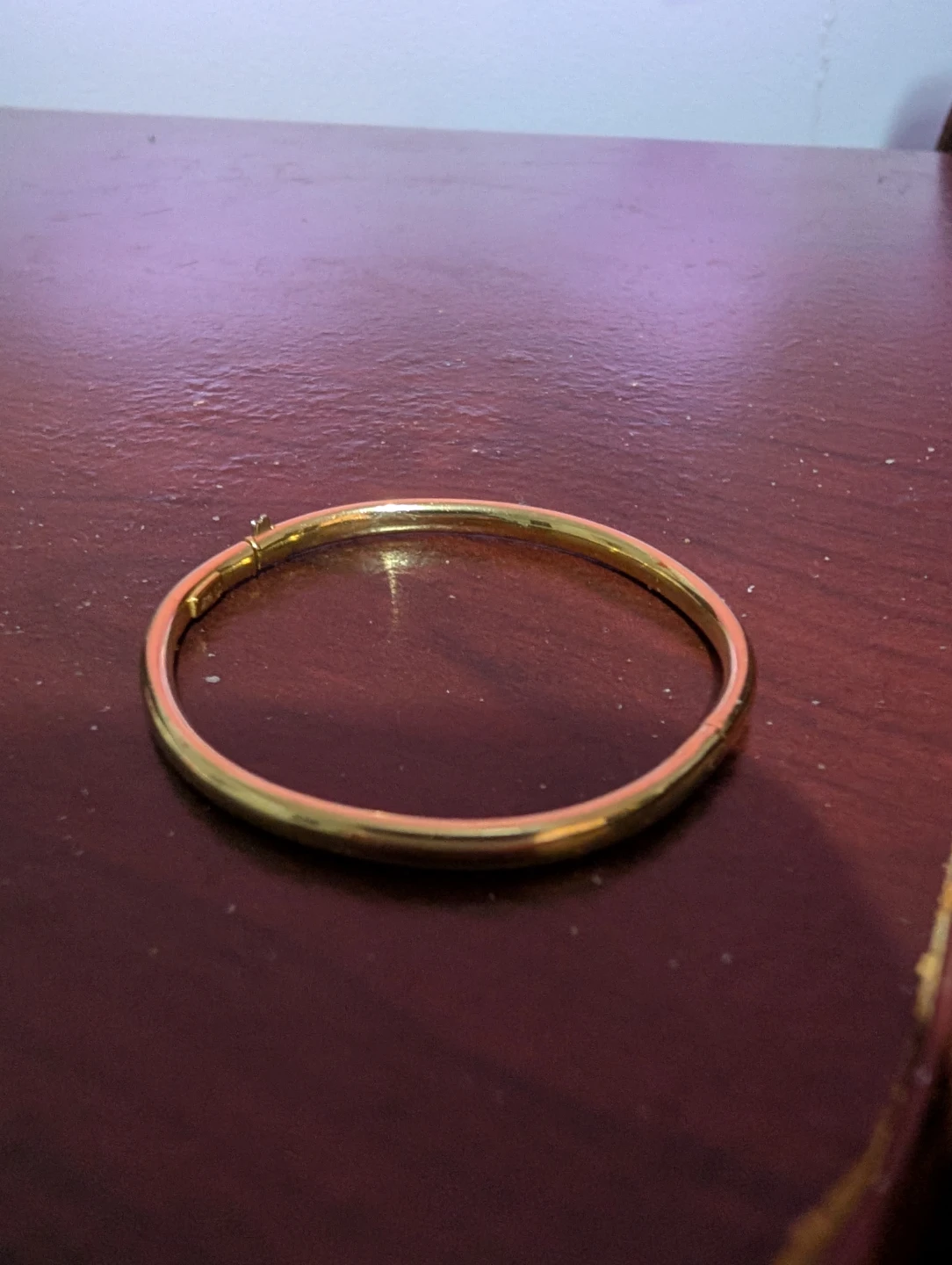 14K Gold Bangle Bracelet - photo 3