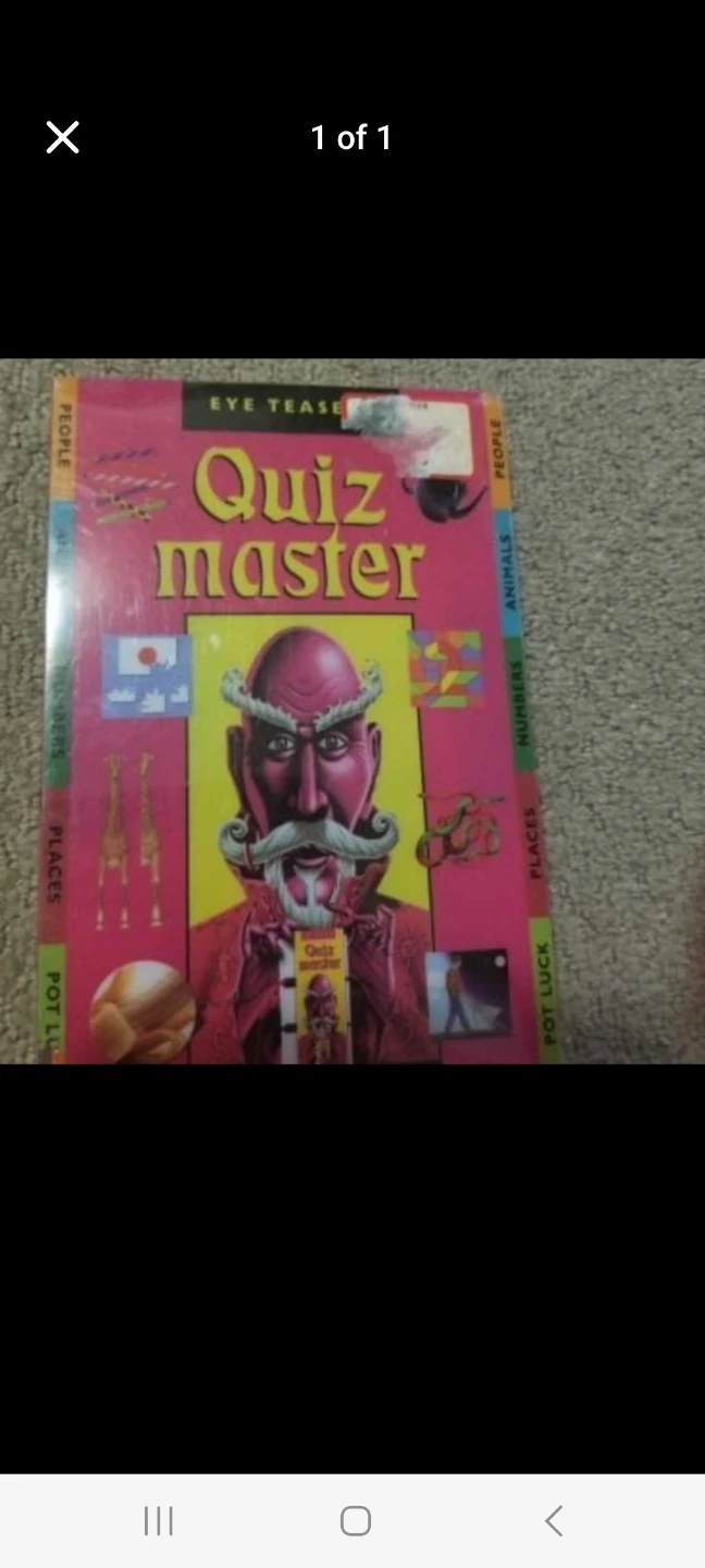 Eye Teasers Quiz Master Game