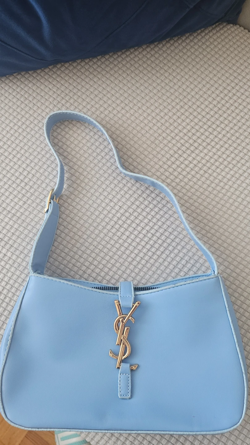 Light Blue Shoulder Bag - photo 3