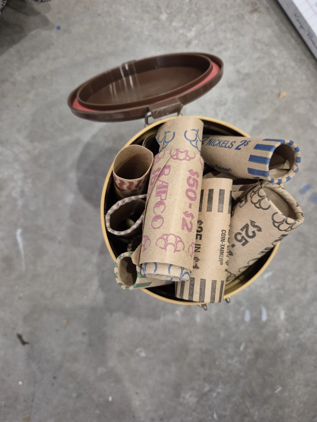 Assorted Coin Wrappers