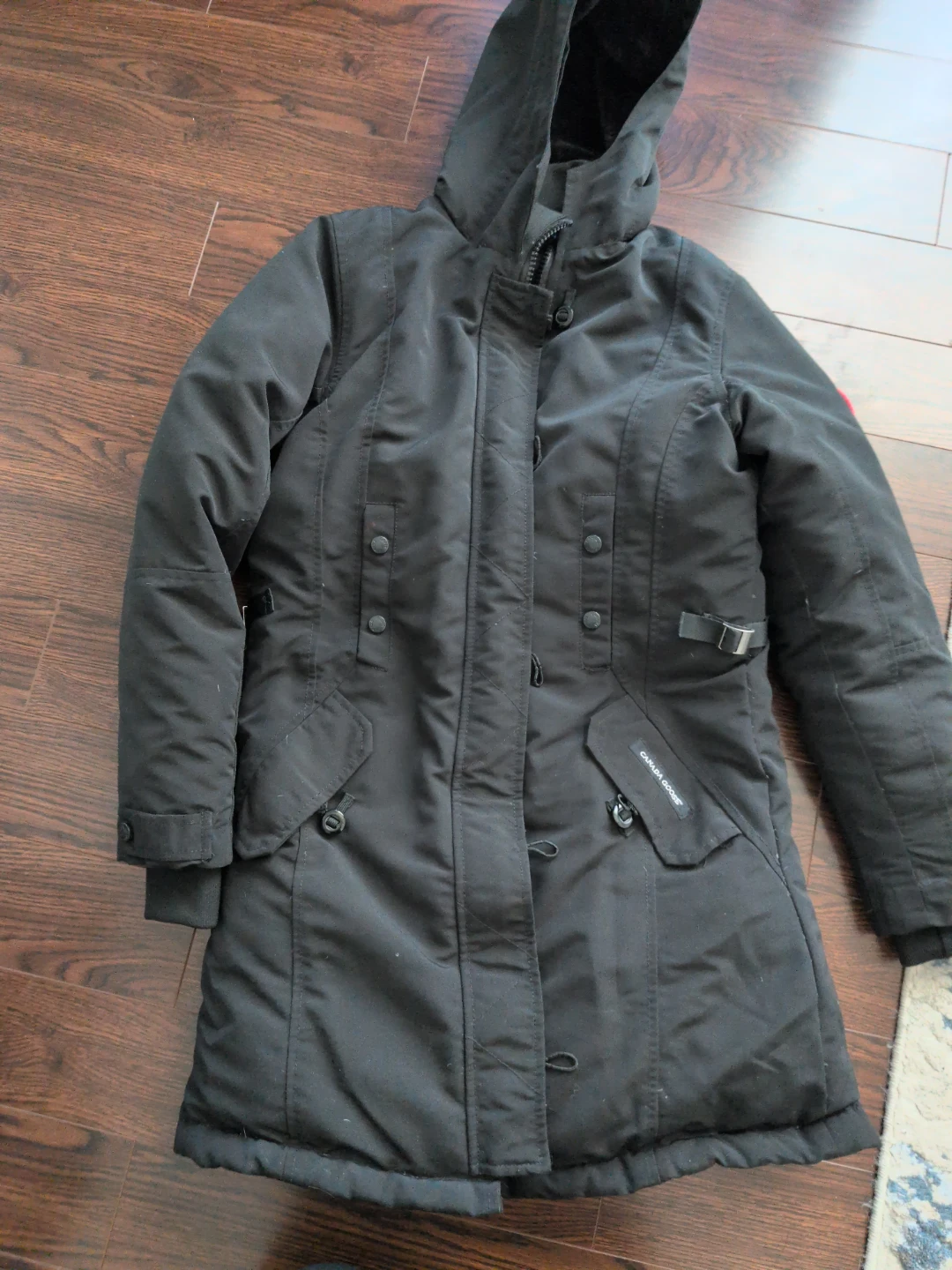 Canada Goose Black Down Parka
