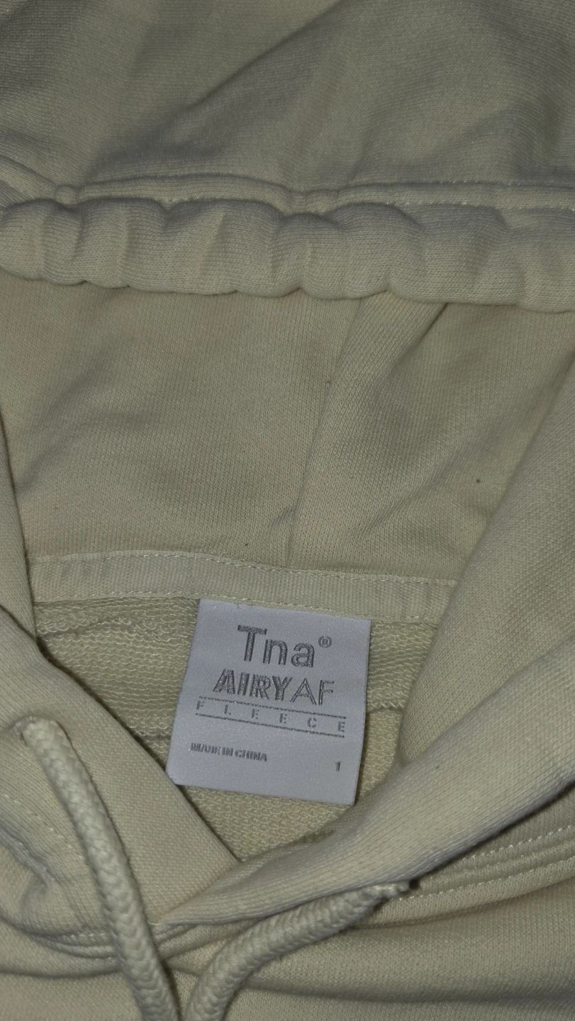 Tna AiryAf Fleece Hoodie Yellow - photo 5