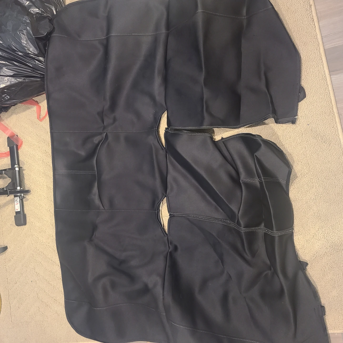 MotorTrend Waterproof Rear Bench Seat Cover