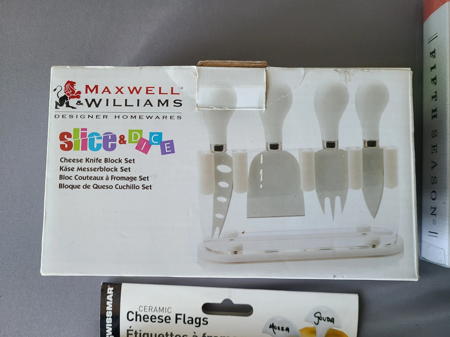 Maxwell & Williams, Fifth Season Cheese Knife Sets+SwissmarFlags - photo 2