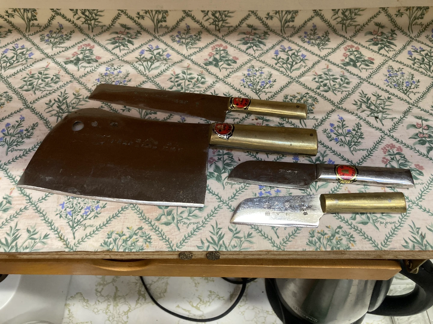 Set of 4 Japanese-style Kitchen Knives