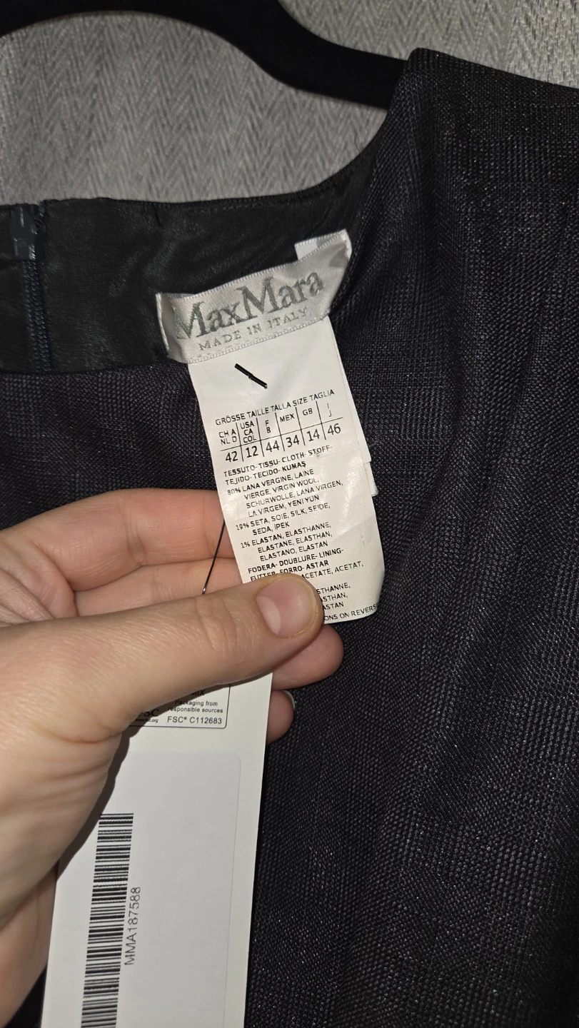 MaxMara Sleeveless Dress, Size 12 - photo 2