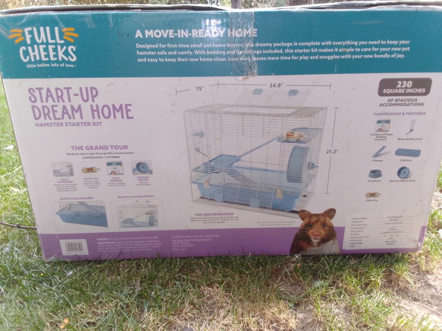 BNIB - Full Cheeks Hamster Start-Up Dream Home - photo 2