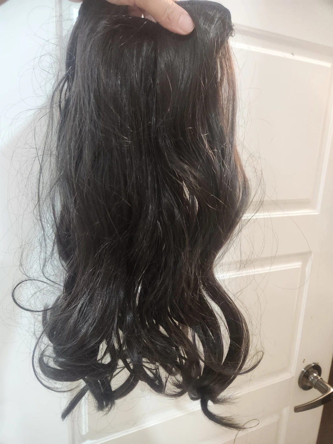 Dark Brown Wavy Clip-in Hair Extension