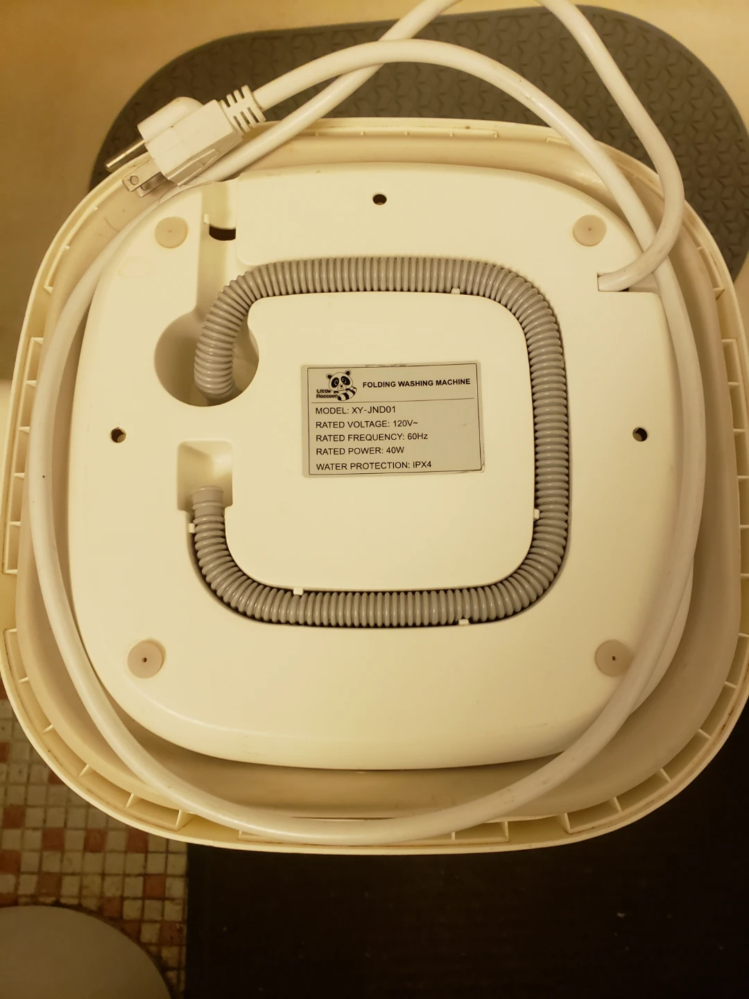 Little Folding Washing Machine with foldable plastic bucket - photo 2
