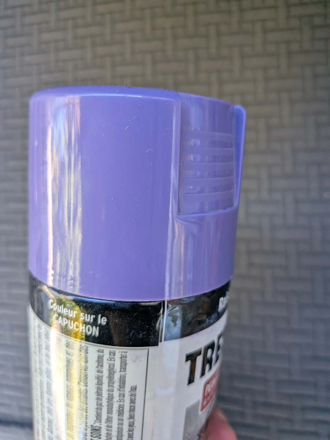 Tremclad Gloss Purple Grape Rust Paint half can left - photo 4