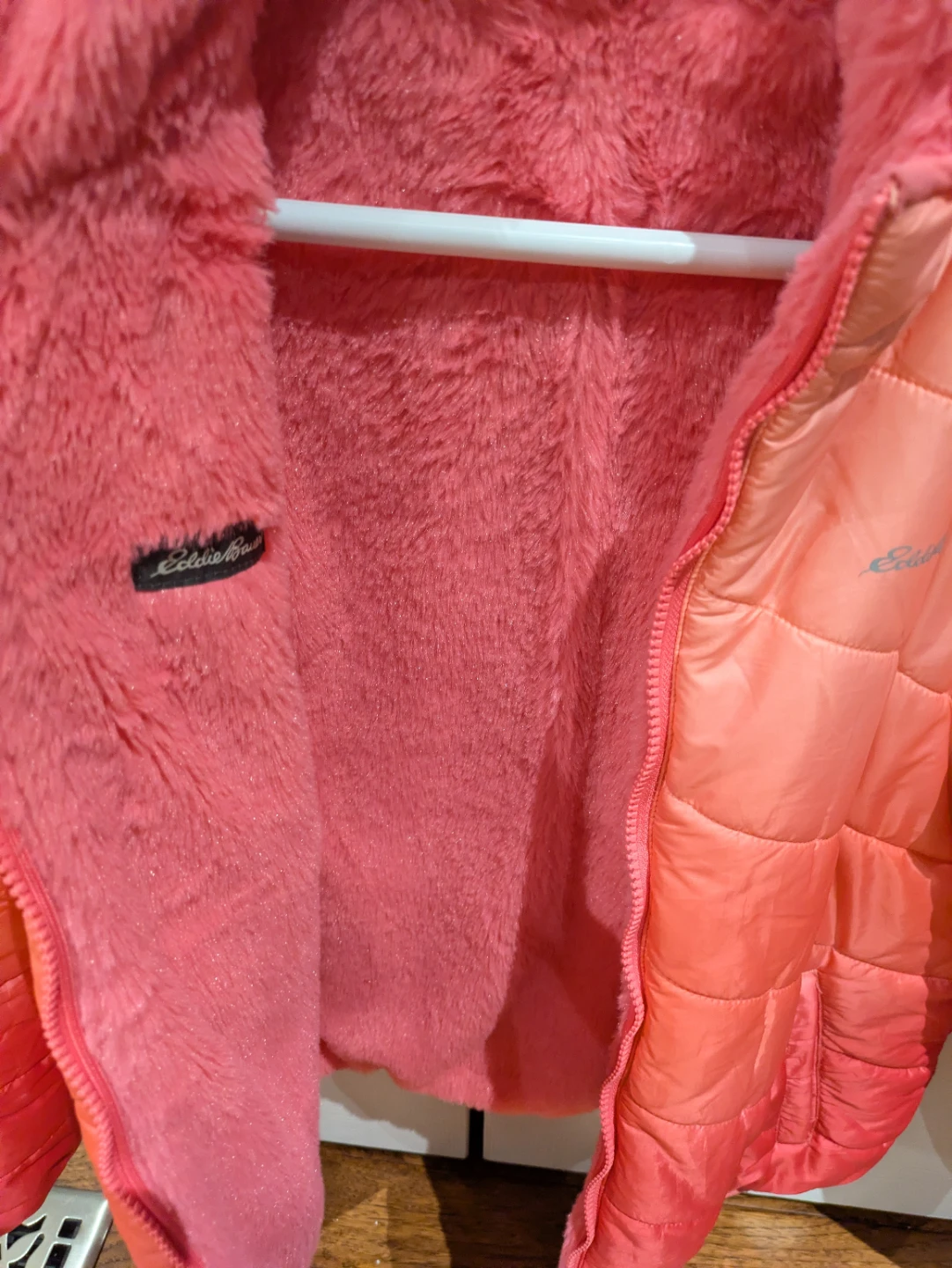 Eddie Bauer Girls Faux Fur Lined Puffer Jacket - photo 2