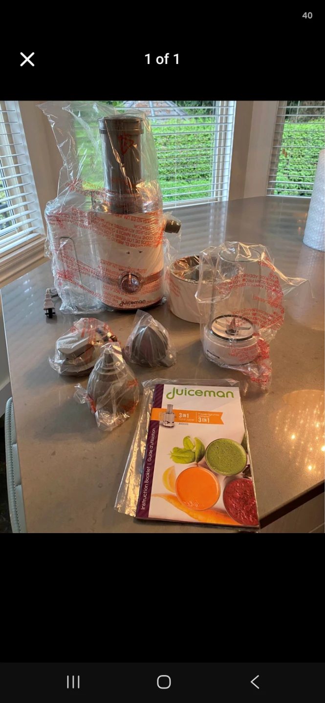 Juiceman 3-in-1 Total Juicer JM3000
