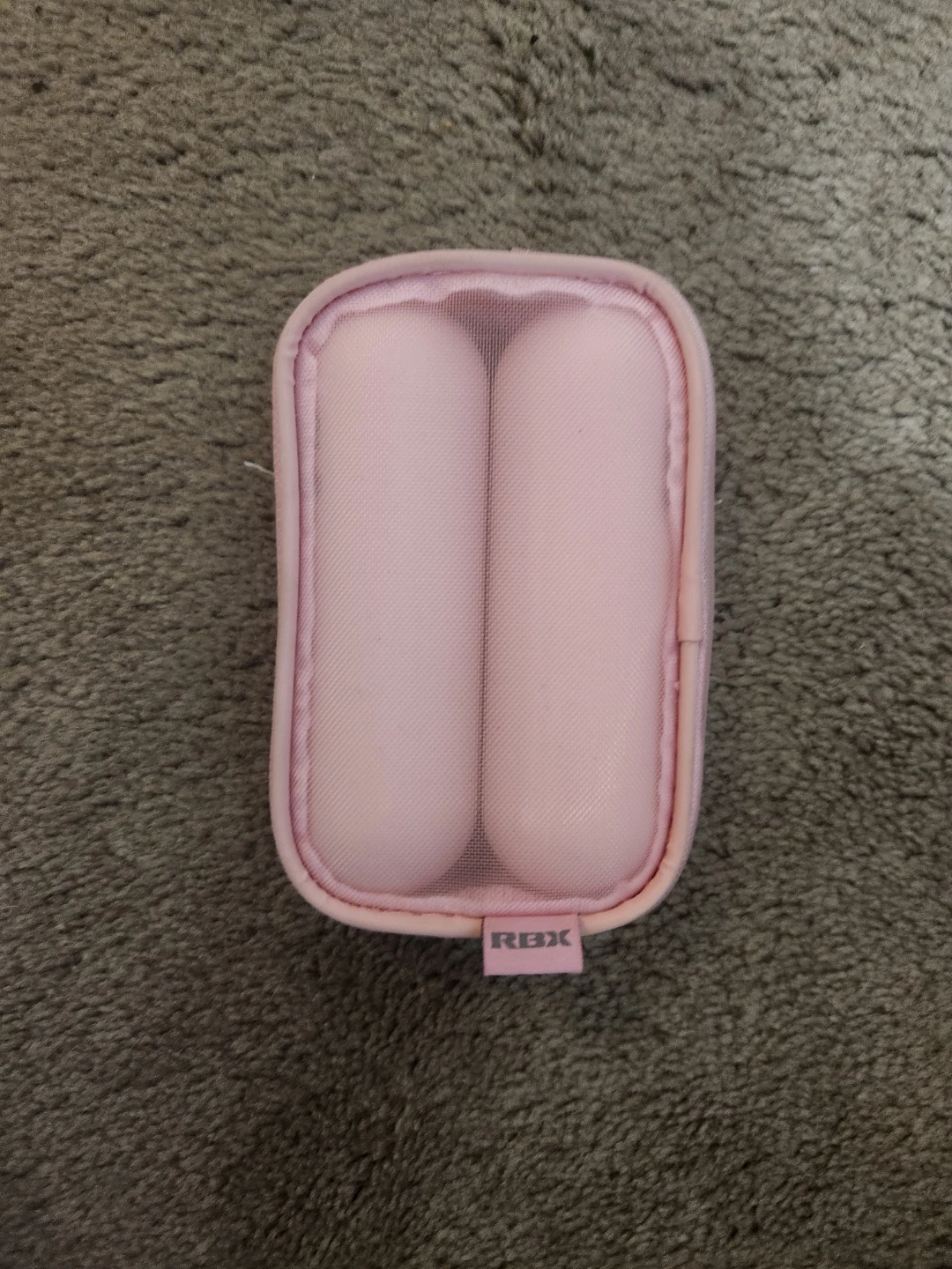 RBX Pink 2lb Weighted Bars with Case