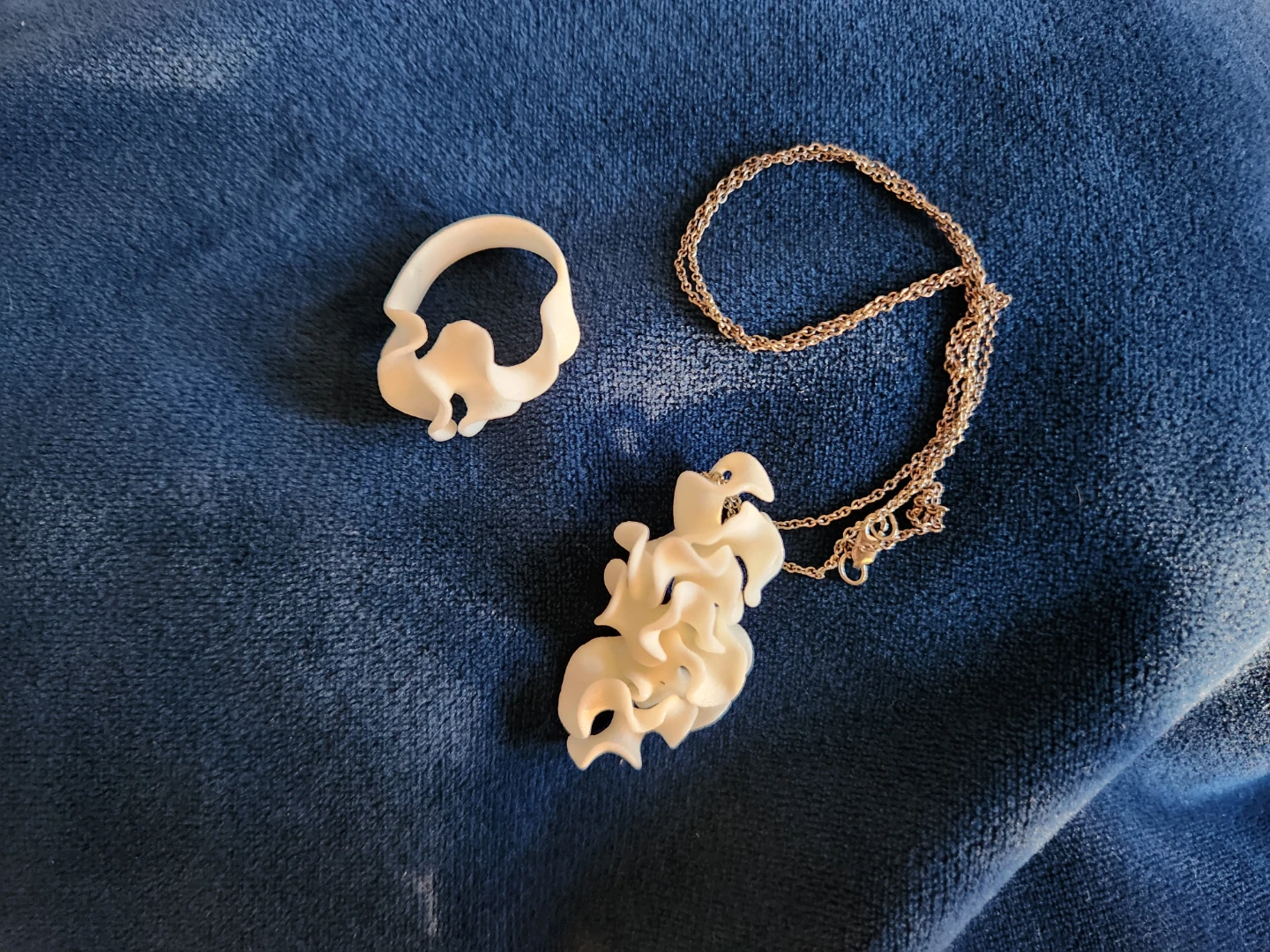 Floraform flora pendant and ring