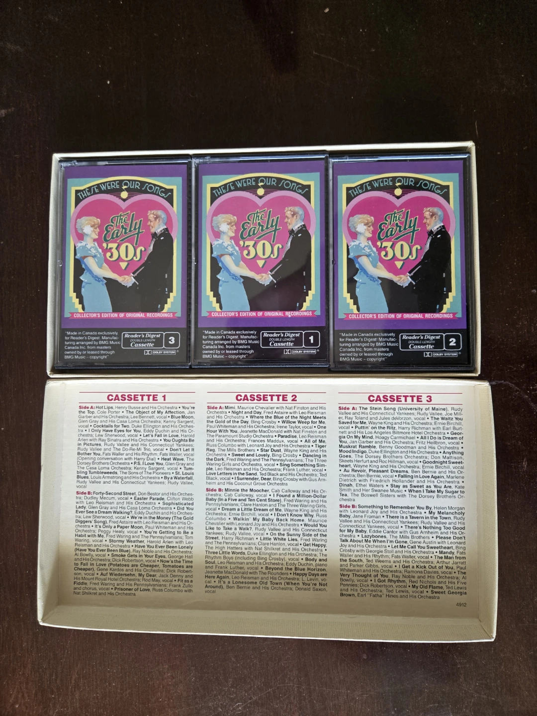 Reader's Digest These Were Our Songs: The Early '30s Cassettes - photo 2