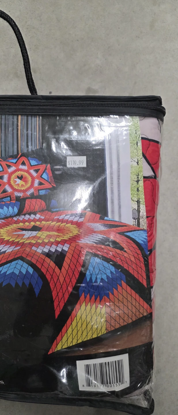 KEYA 3 Piece Queen Quilt Bedspread Set - photo 2