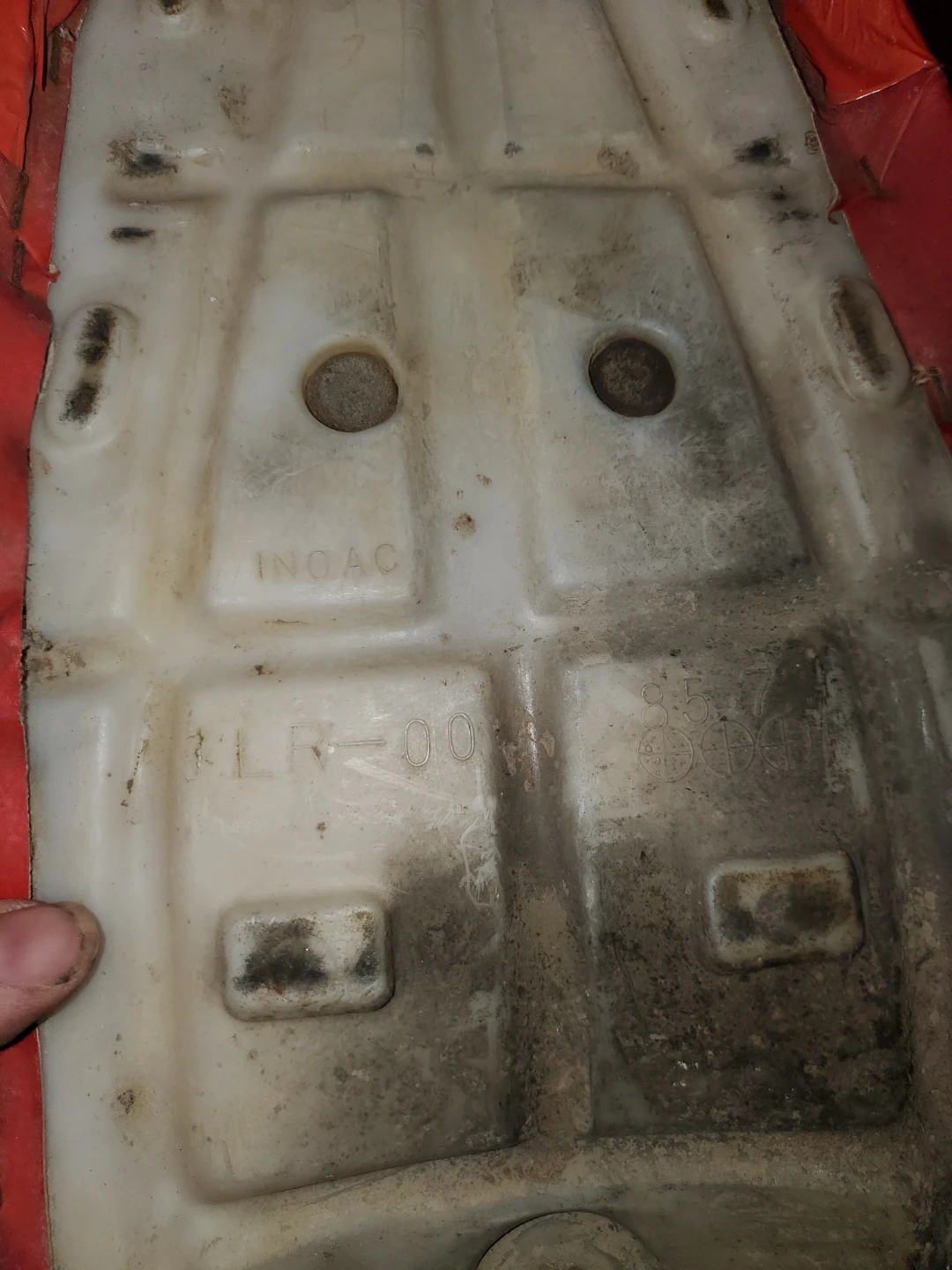 Vintage Yamaha Motorcycle Seat - photo 2
